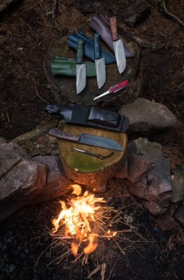 Bushcraft knives made by Tomas TRMAN RUcker