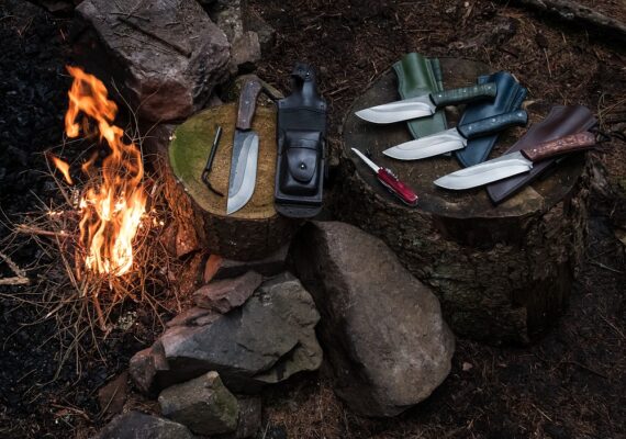 Bushcraft knives made by Tomas TRMAN RUcker